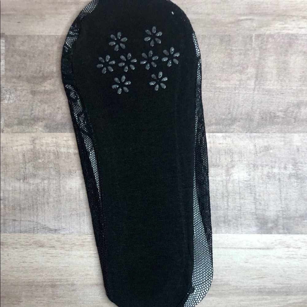 🎉 Low Cut Lace Liner Socks - Organic Cotton Mix - Picture 3 of 7